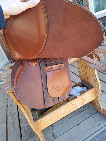 16.5" Amerigo Cervia Jump Saddle