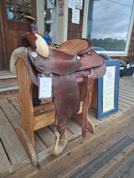 16" Simco Roping Saddle