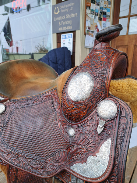 16" Broken Horn Equitation Saddle
