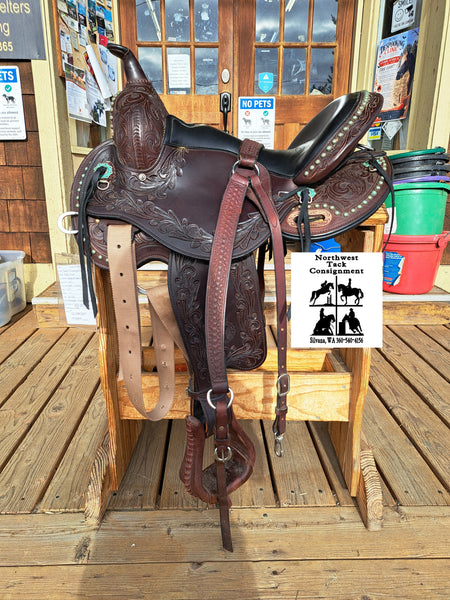 16" Circle Y Evergade Flex 2 Trail Saddle