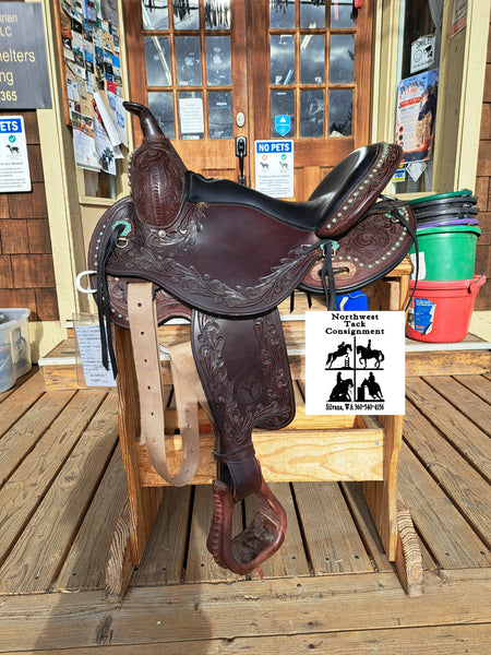16" Circle Y Evergade Flex 2 Trail Saddle