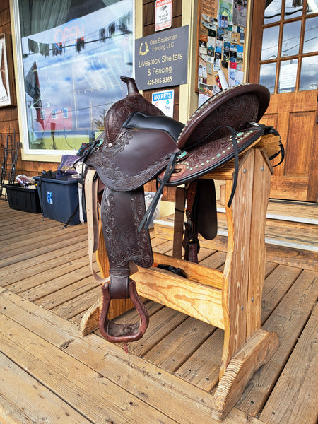 16" Circle Y Evergade Flex 2 Trail Saddle