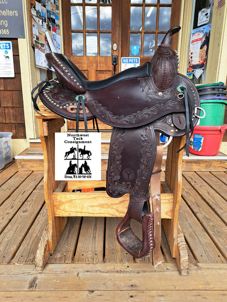 16" Circle Y Evergade Flex 2 Trail Saddle