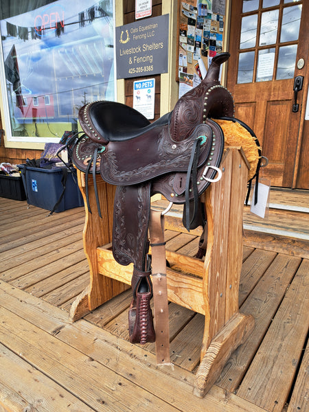 16" Circle Y Evergade Flex 2 Trail Saddle