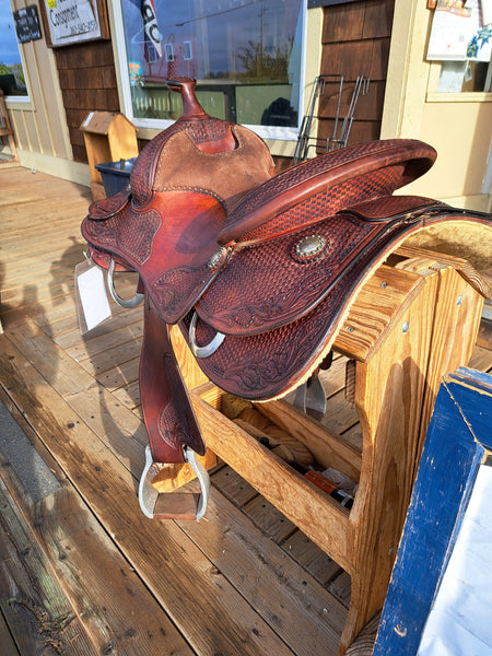 14" Brazo Saddlery Reining Saddle