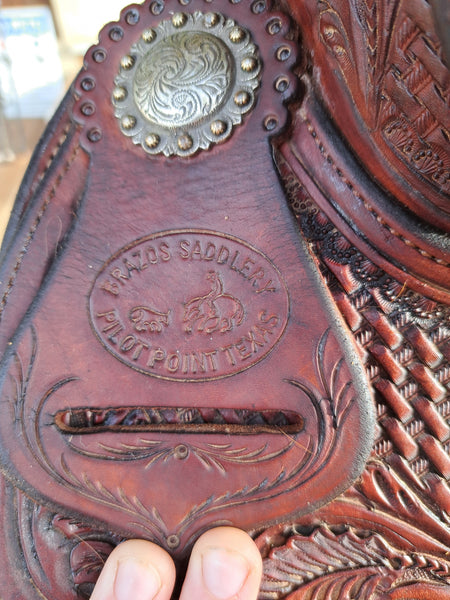 14" Brazo Saddlery Reining Saddle