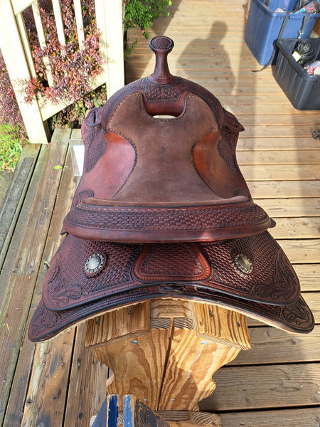14" Brazo Saddlery Reining Saddle