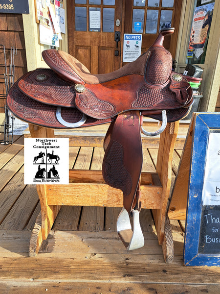 14" Brazo Saddlery Reining Saddle