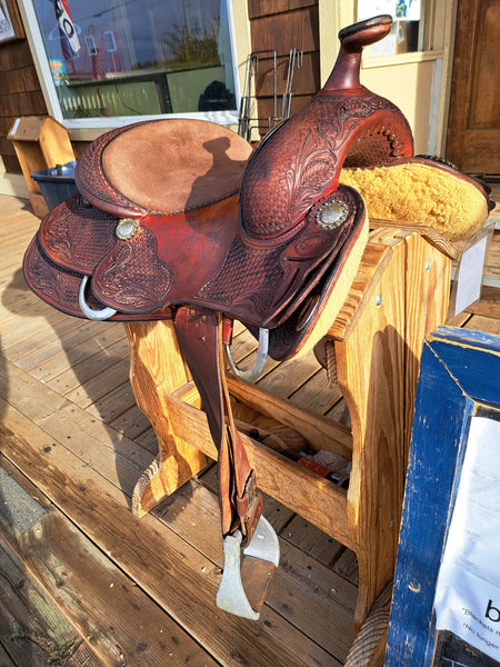 14" Brazo Saddlery Reining Saddle