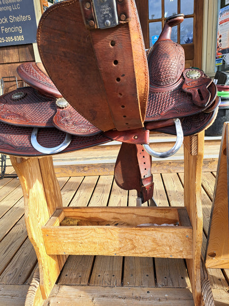 14" Brazo Saddlery Reining Saddle