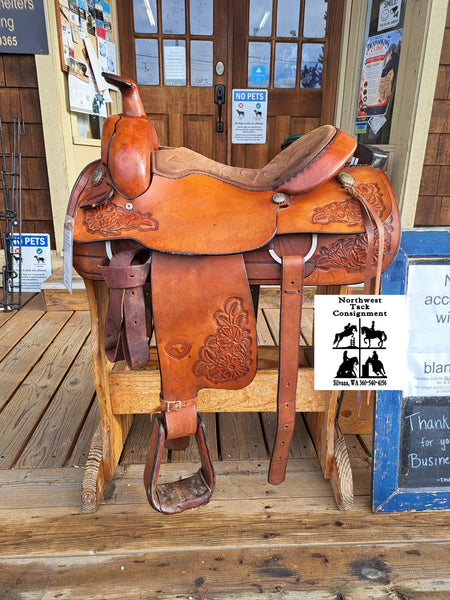 16" Hereford Tex Tan Western Saddle