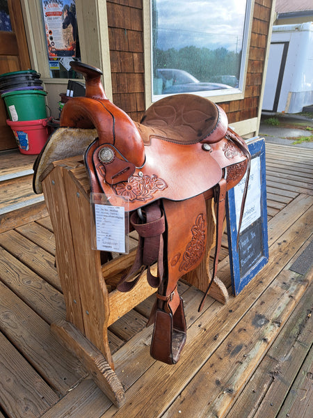 16" Hereford Tex Tan Western Saddle
