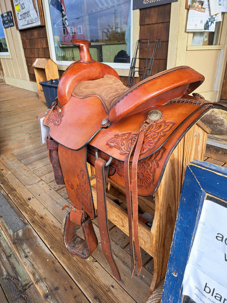 16" Hereford Tex Tan Western Saddle