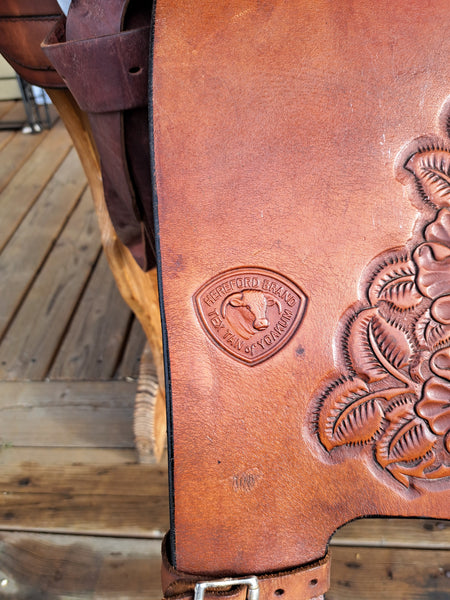 16" Hereford Tex Tan Western Saddle
