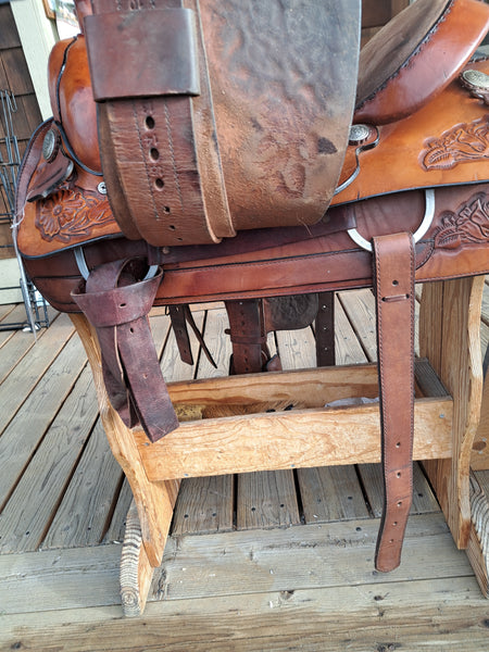 16" Hereford Tex Tan Western Saddle