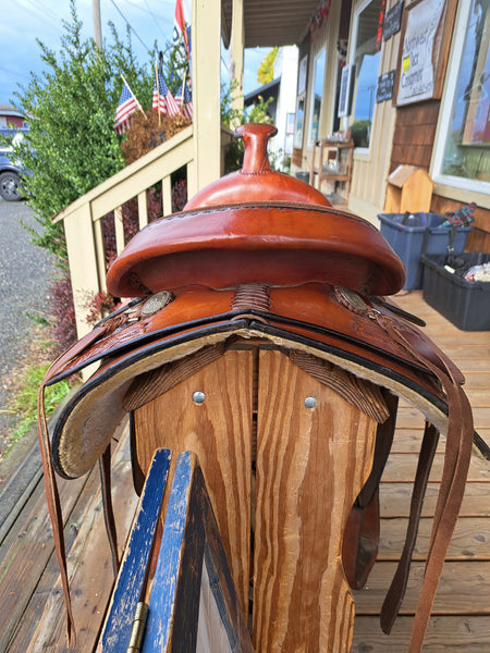 16" Hereford Tex Tan Western Saddle