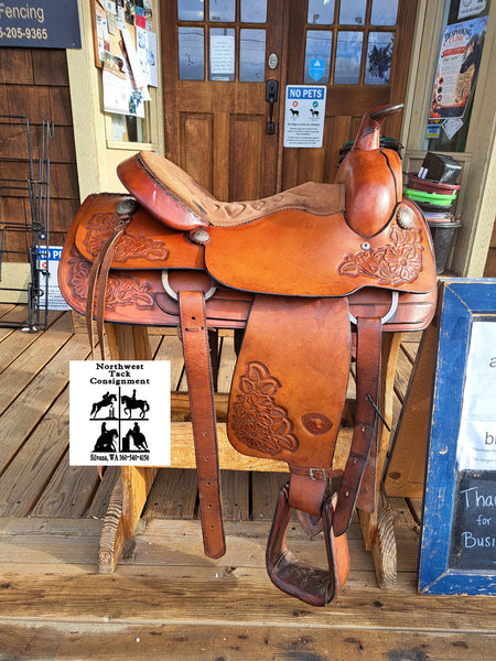 16" Hereford Tex Tan Western Saddle