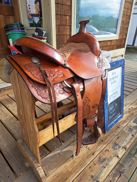 16" Hereford Tex Tan Western Saddle