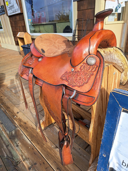 16" Hereford Tex Tan Western Saddle