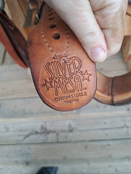 16.5" Silver Mesa Western Equitation Show Saddle