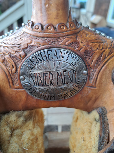16.5" Silver Mesa Western Equitation Show Saddle