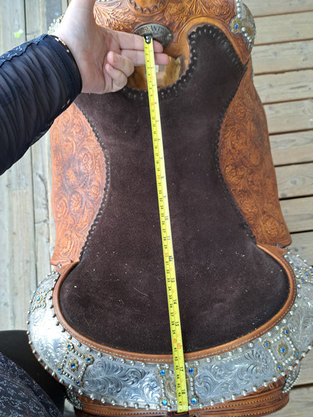 16.5" Silver Mesa Western Equitation Show Saddle