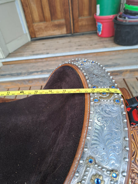 16.5" Silver Mesa Western Equitation Show Saddle