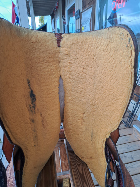 16.5" Silver Mesa Western Equitation Show Saddle