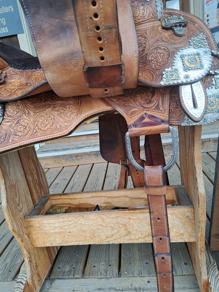 16.5" Silver Mesa Western Equitation Show Saddle