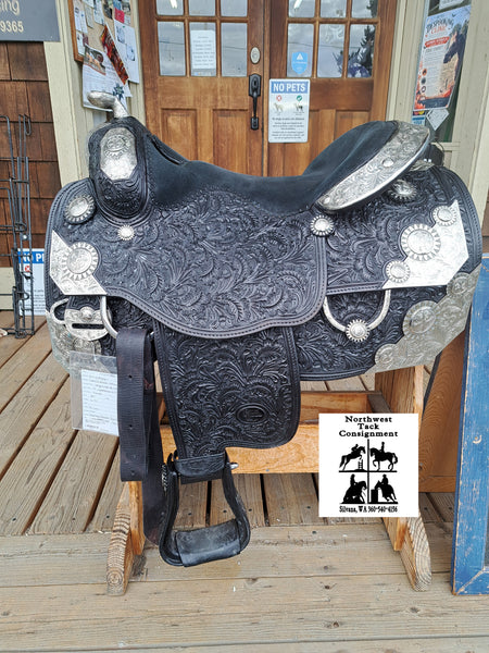 17" Billy Royal Carolina Rowel Western Equitation Show Saddle