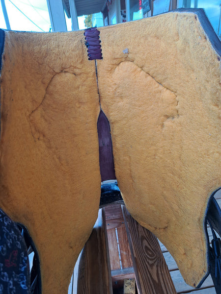 17" Billy Royal Carolina Rowel Western Equitation Show Saddle