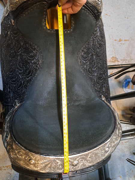 17" Billy Royal Carolina Rowel Western Equitation Show Saddle