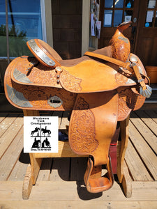 15.5" Big Horn Equitation Saddle