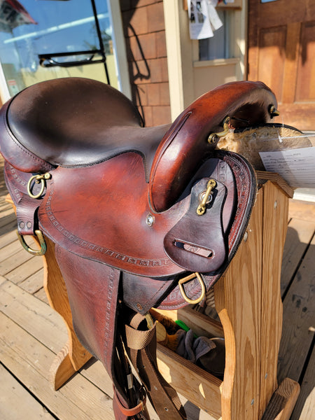 16" Big Horn Flex Endurance Saddle