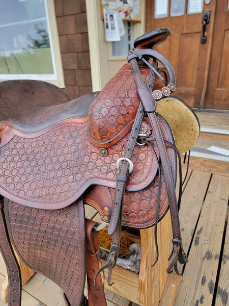 15" Bill Long Custom Ranch Saddle