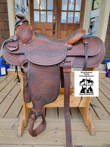15" Bill Long Custom Ranch Saddle