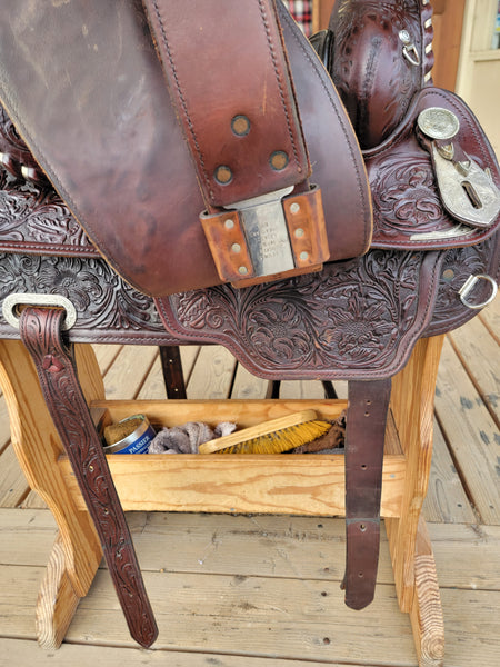 15" Circle Y Silver Series Equitation Saddle Package