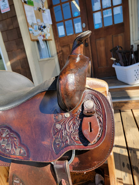 15" Abetta Western Equitation Saddle