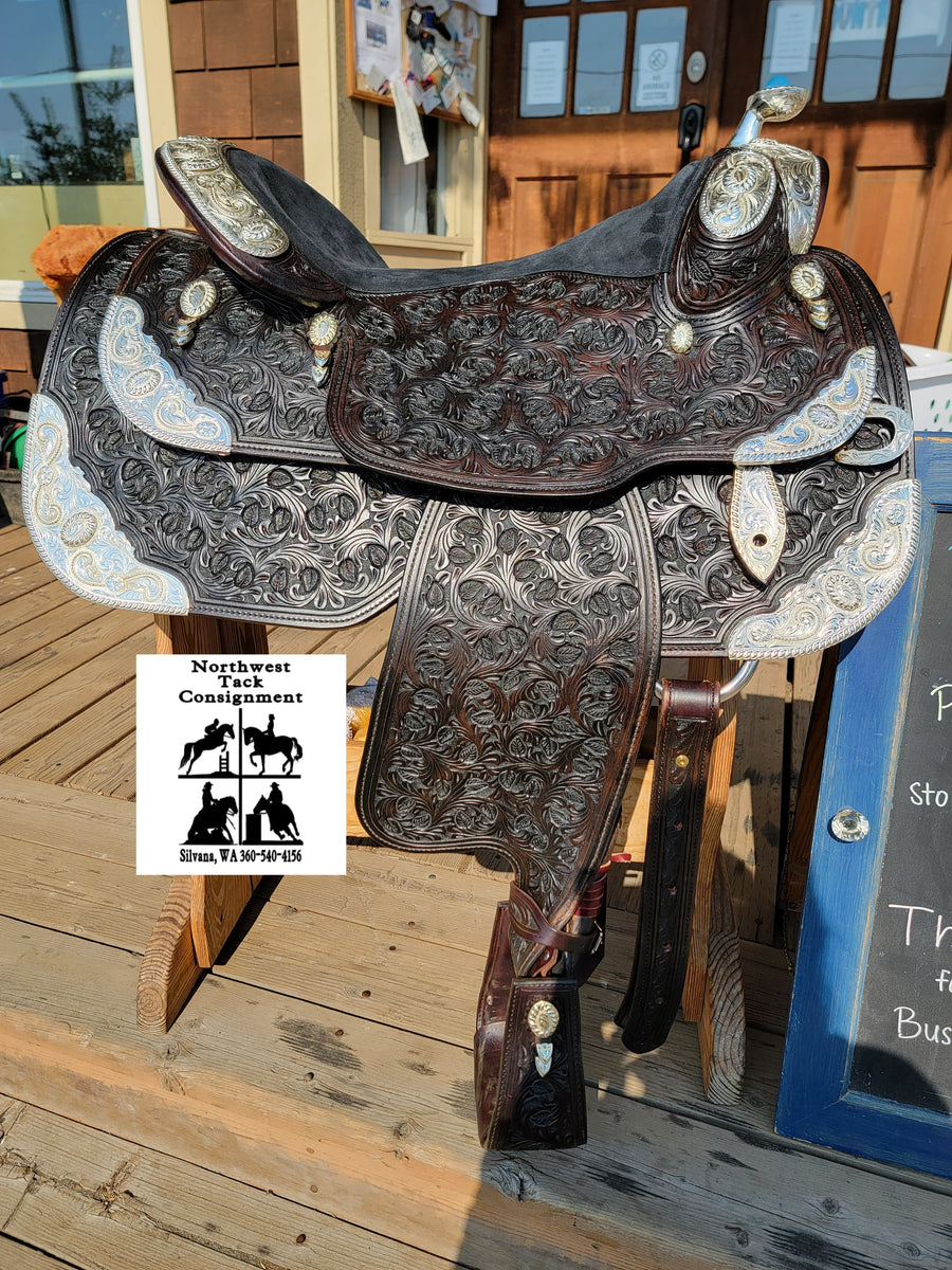 17" NEW Dale Chavez Custom Equitation Saddle Package Northwest tack