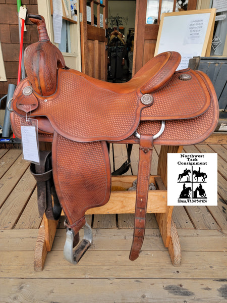 16" Alan Dewey Ranch Cutter Saddle