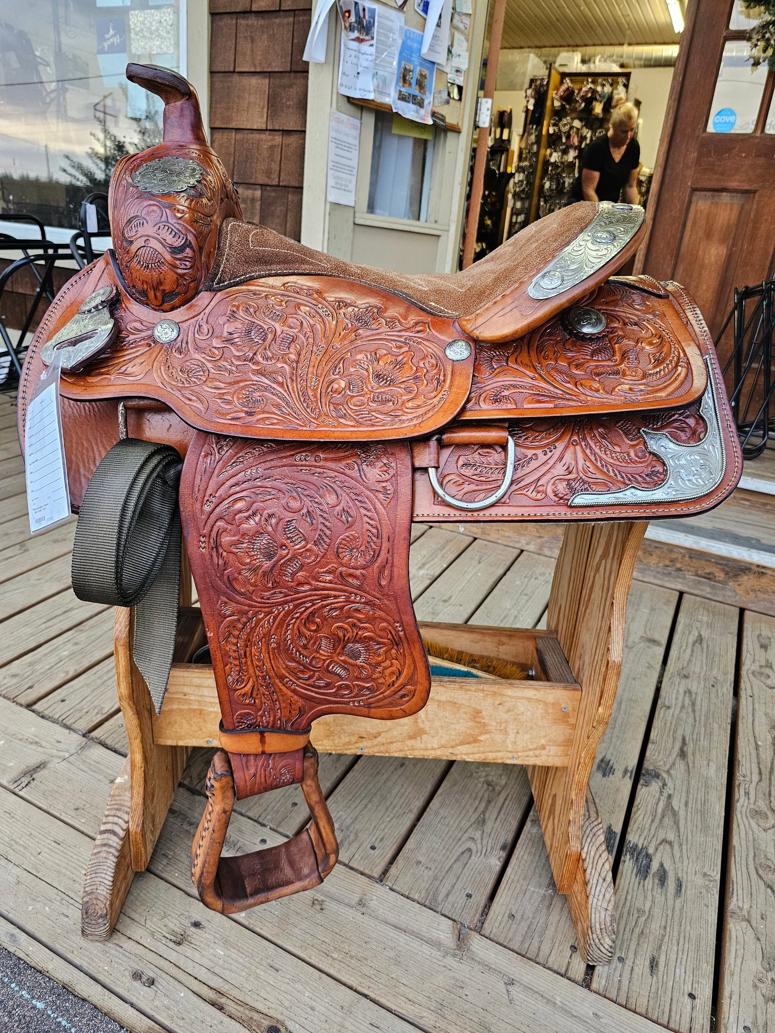 15.5" Buffalo Saddlery Western Equitation Saddle