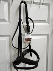 Kavalkade dressage bridle with bling brow full size.