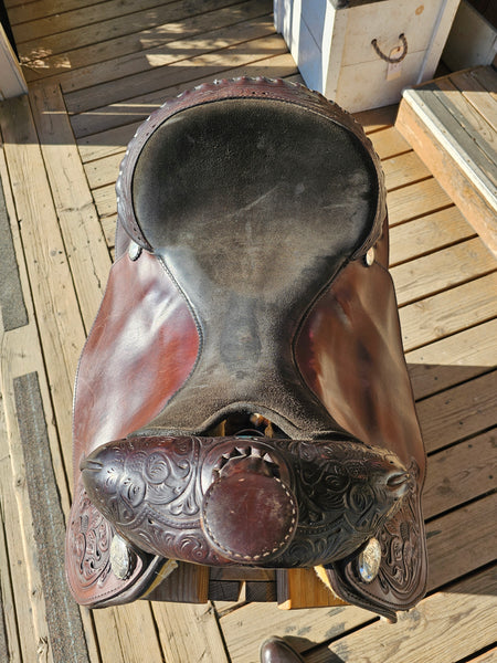 16" Hereford Tex Tan Western Equitation Saddle