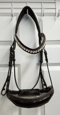 SD designs padded monocrown bridle w/ bling