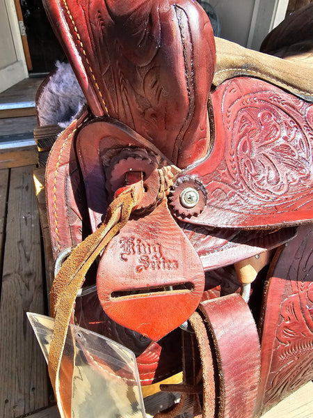 15" King Series Western Saddle