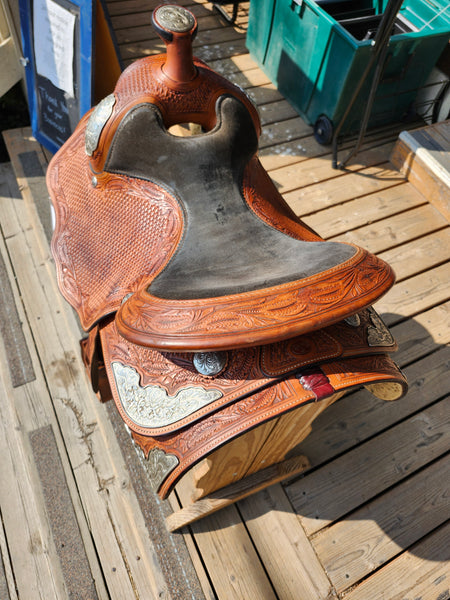 15" Kathy's Western Equitation Saddle