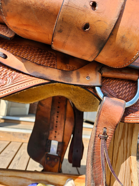 15" Kathy's Western Equitation Saddle