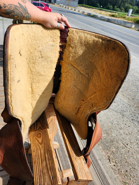 15" Kathy's Western Equitation Saddle