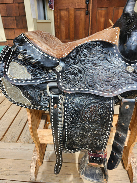 16" Texas Saddlery Western Pleasure Saddle