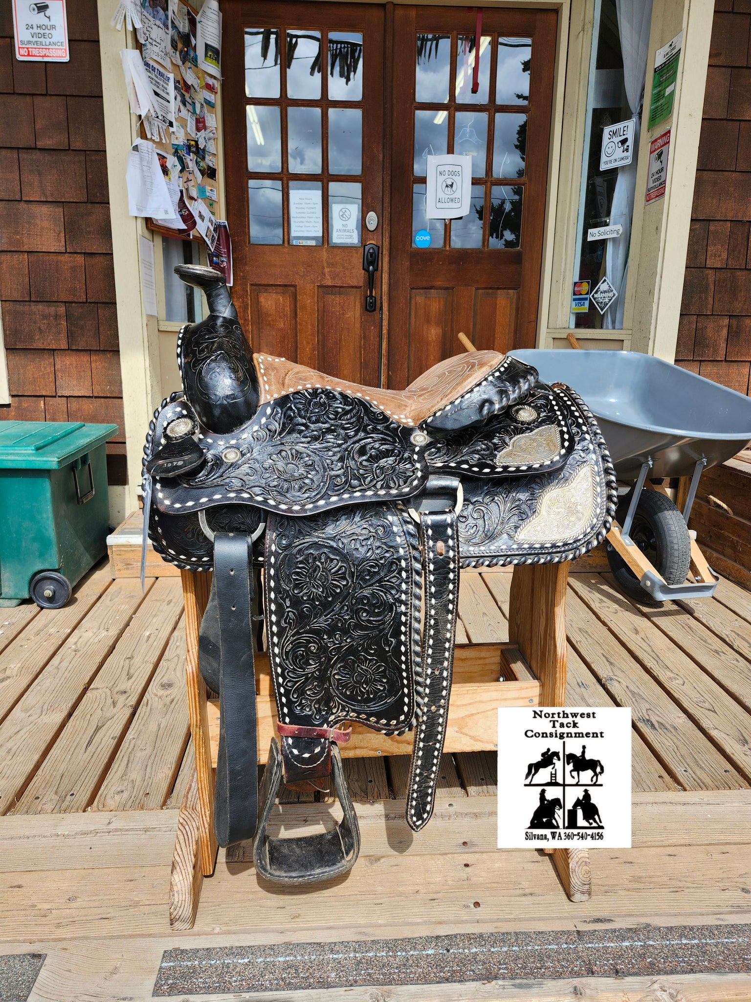 16" Texas Saddlery Western Pleasure Saddle